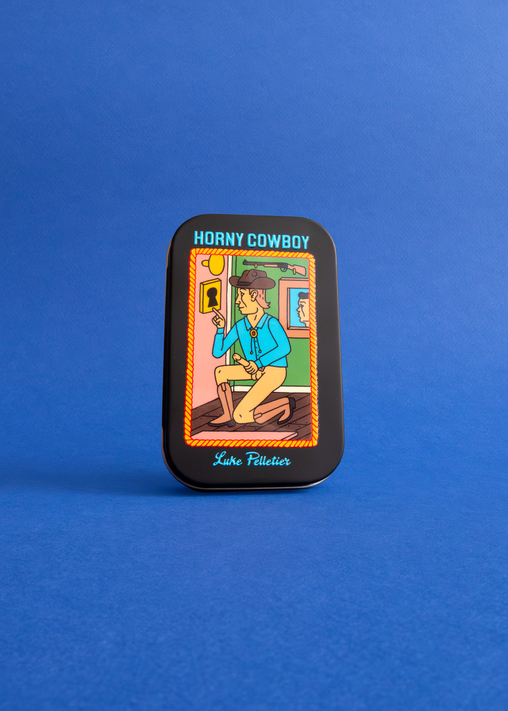 Horny Cowgirl Lighter - Silver