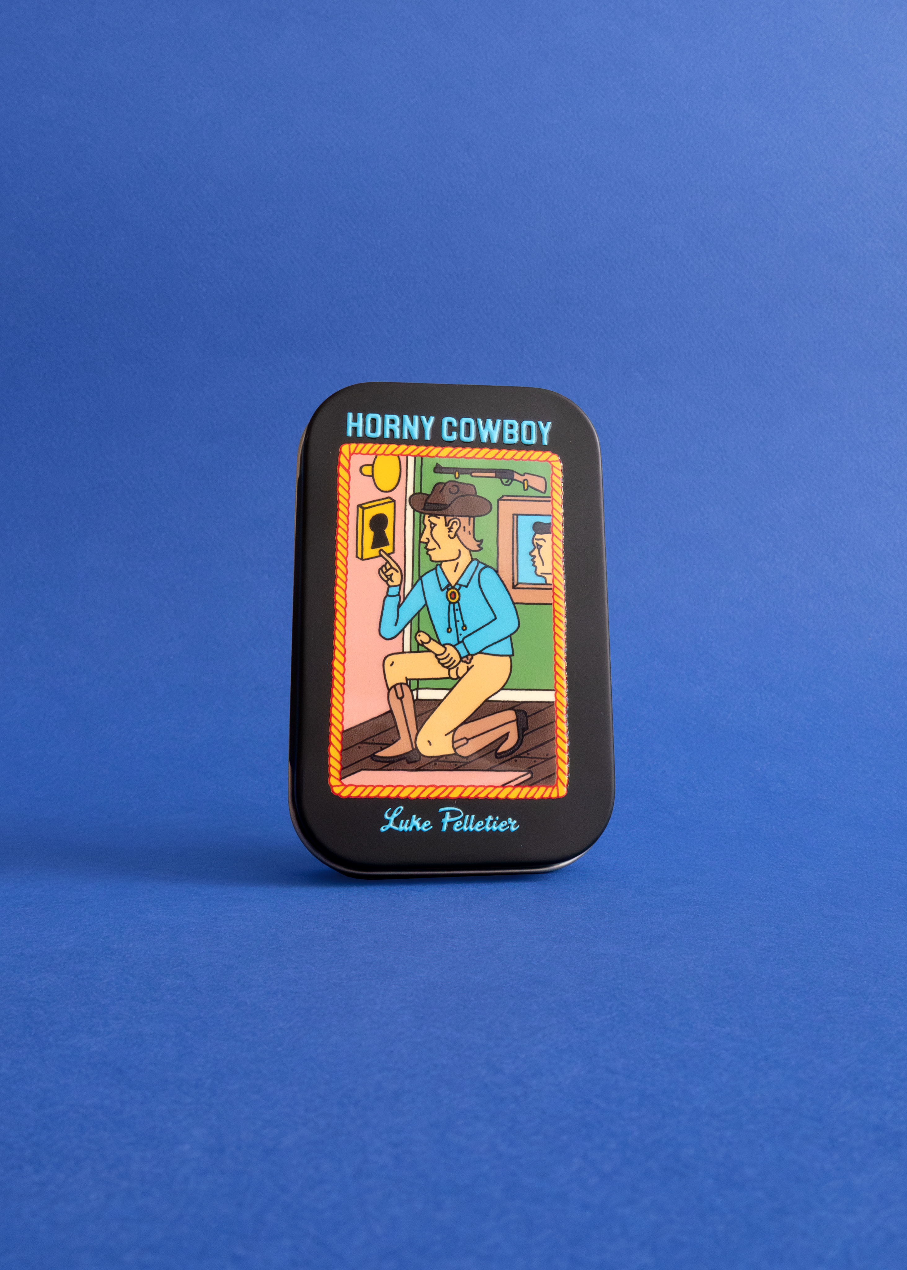 Horny Cowgirl Lighter - Silver