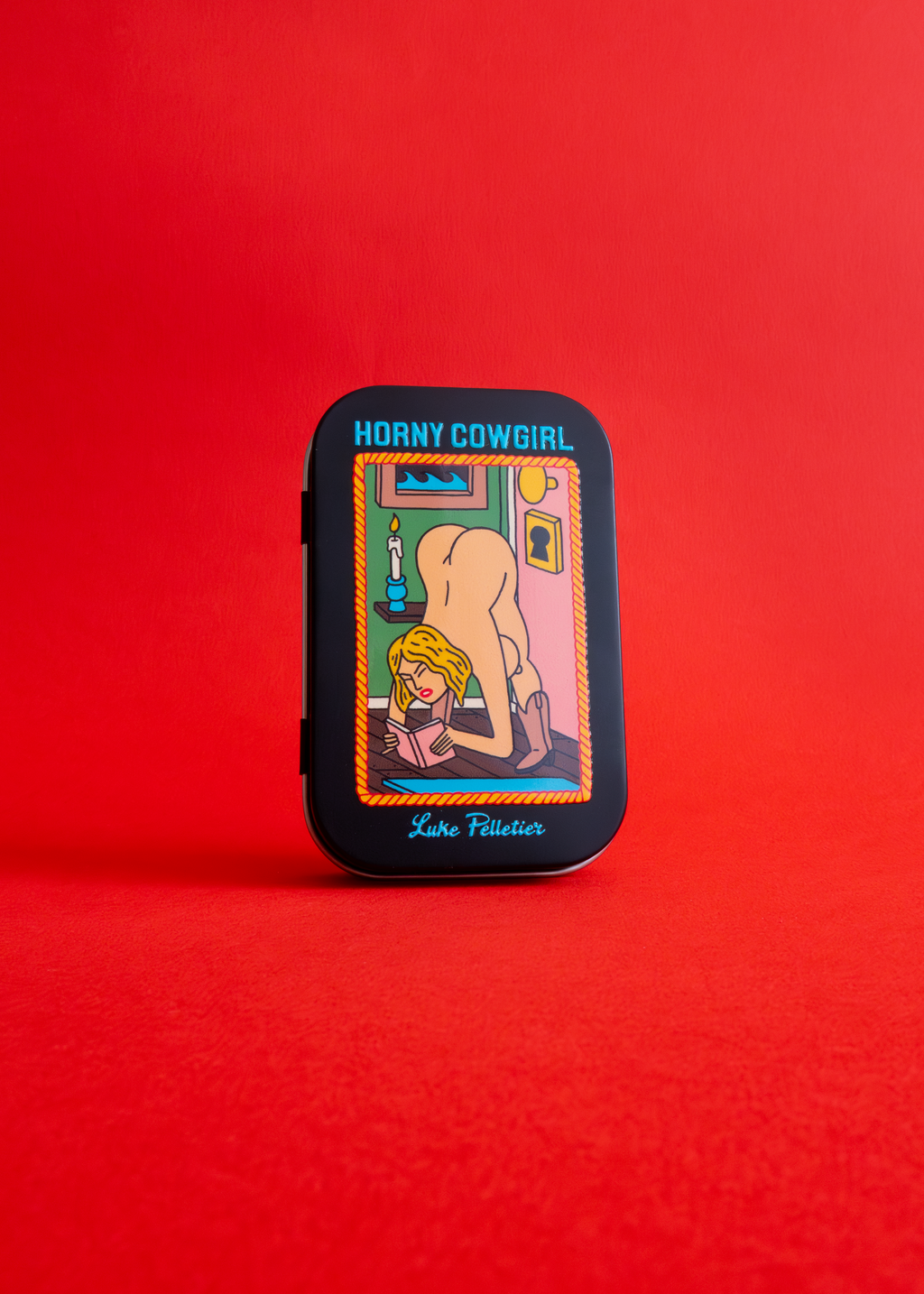 Horny Cowgirl Lighter - Gold