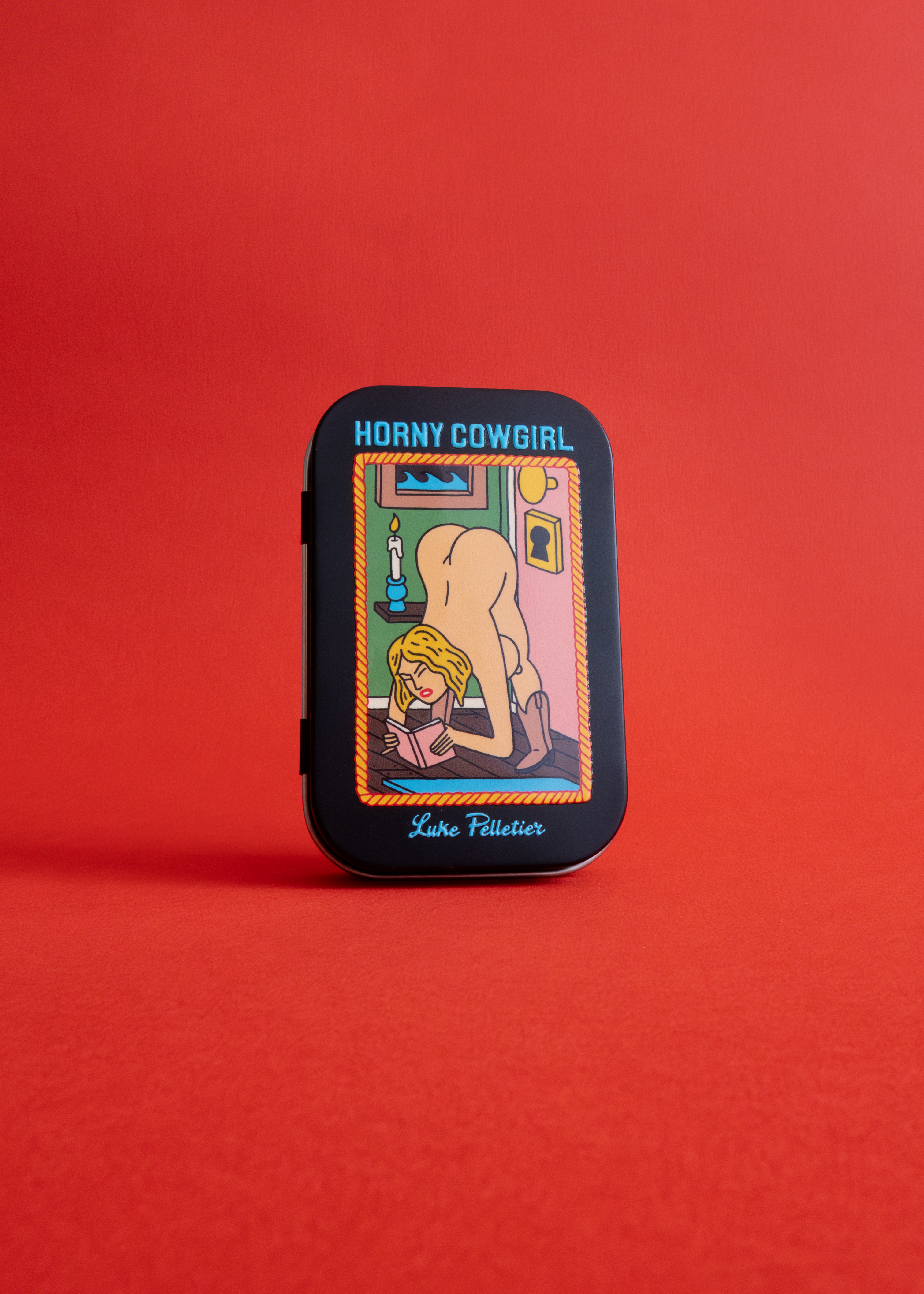 Horny Cowgirl Lighter - Gold