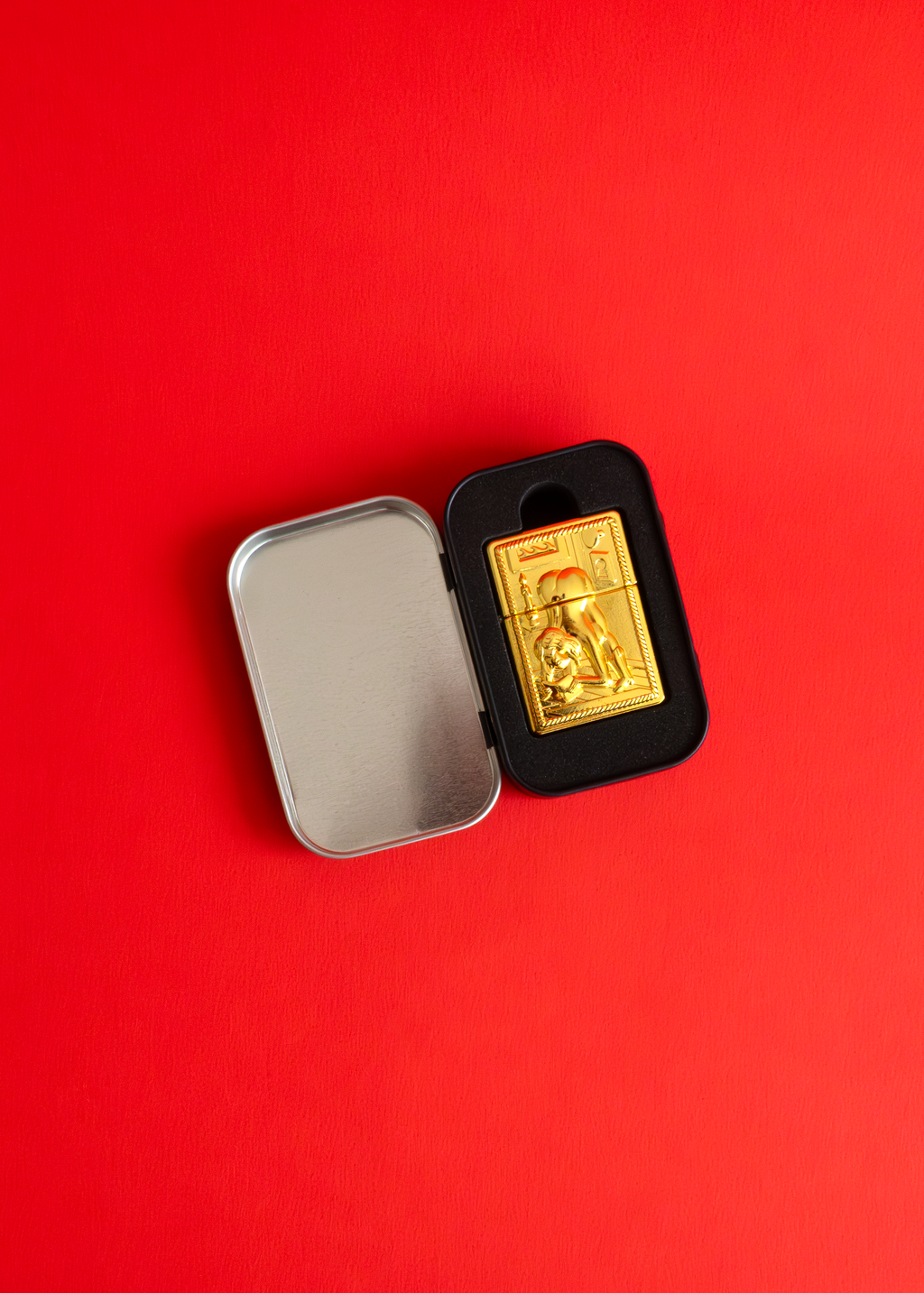 Horny Cowgirl Lighter - Gold