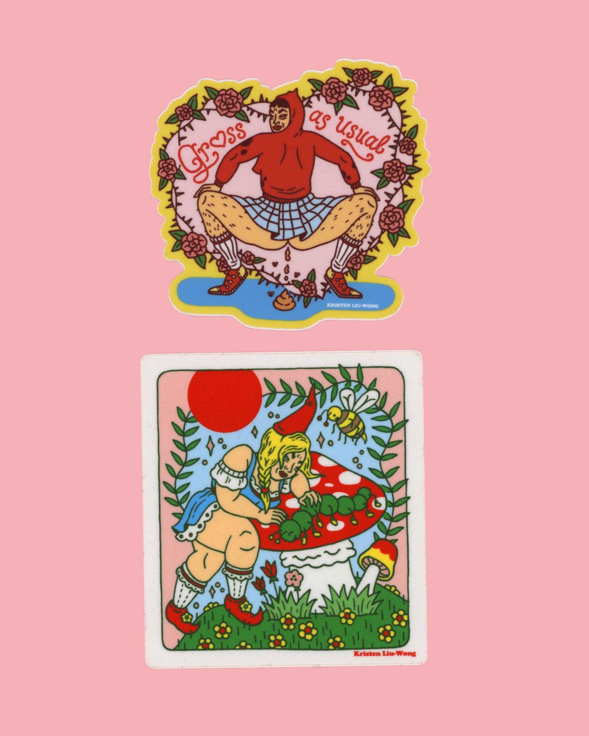 2 Stickers