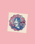 Smokey Gal Glow Sticker