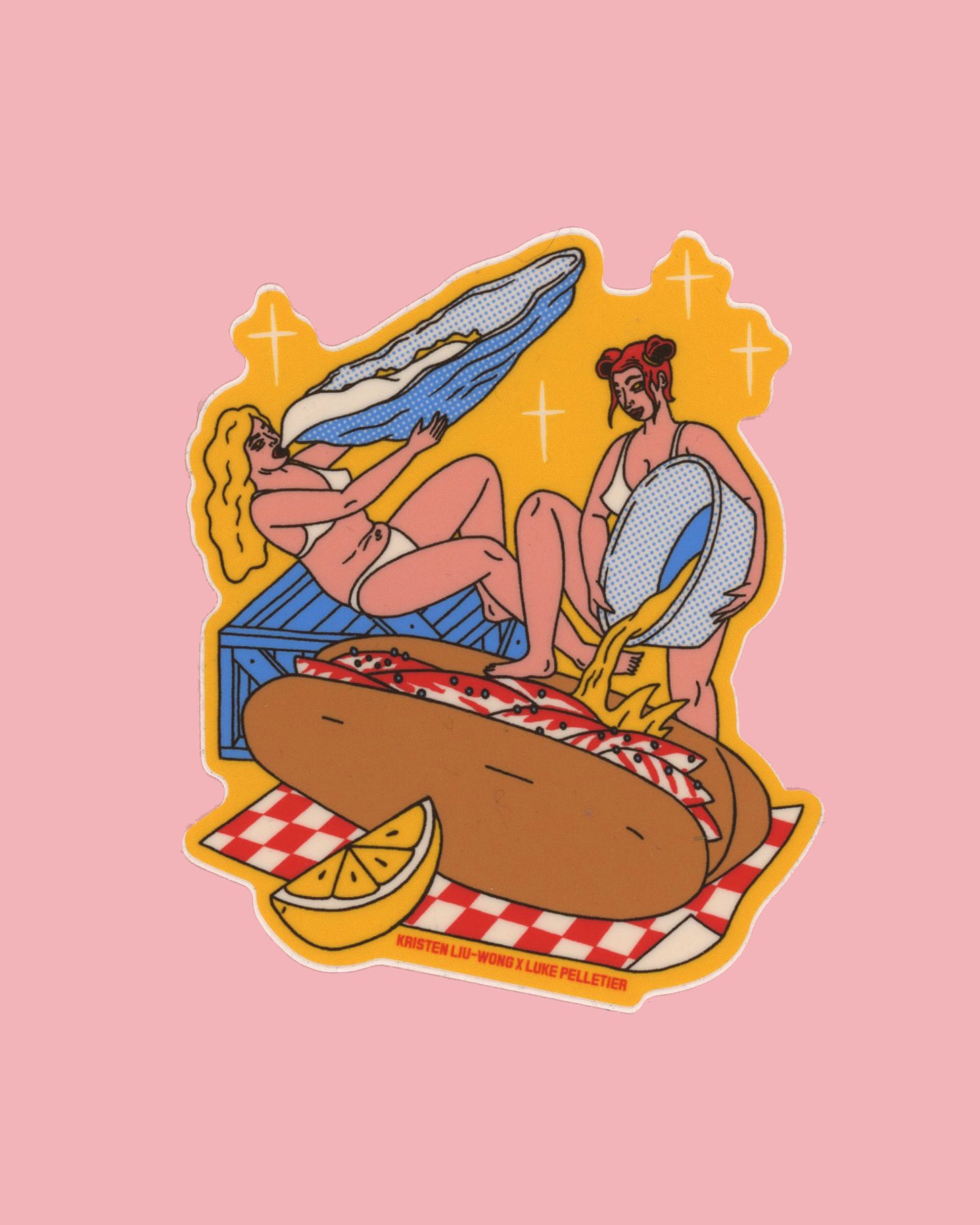 Lobster Roll Sticker